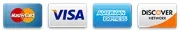 Accepted payment cards