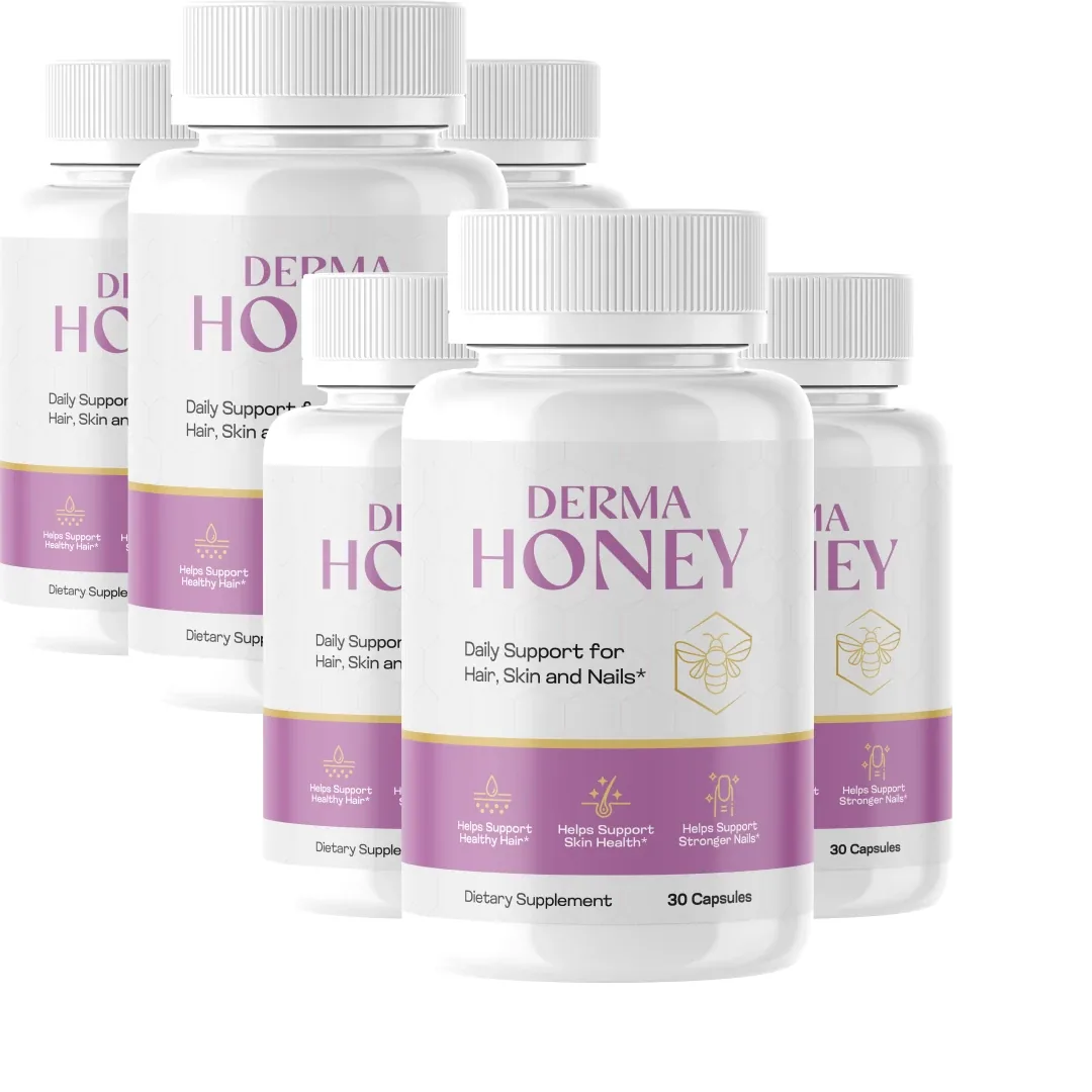 Derma Honey 6 bottle best value package